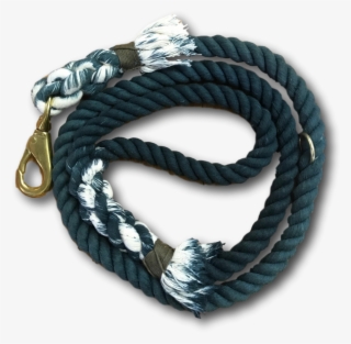 Tack & Twine Designer Dog Lead Midnight Blue - Bracelet