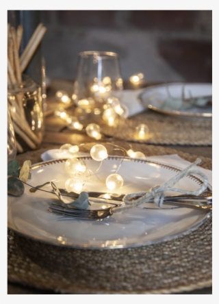 Light Chain Outdoor Globe Light - Candle