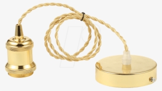 Pendant Light Holder Matt Gold V Tac - Snoerpendel Goud