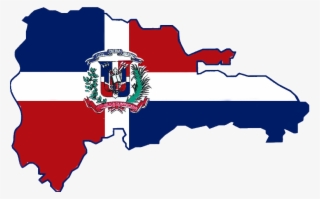 Popular - Dominican Republic Map Flag