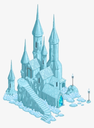 Icecastle Ice Palace Pluspng - Frozen Castle Ice Png