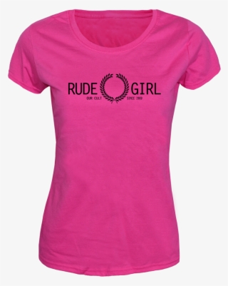 rude girl "our cult" girly shirt - polo equitation enfant