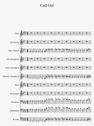 Call Out Sheet Music 1 Of 6 Pages - League Of Legends Alto Sax Sheet Music