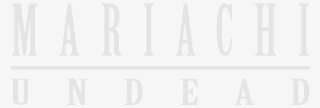 Mariachi Undead Website Title - Makeup