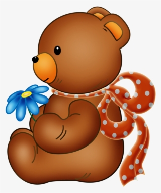 Bear Clipart, Bear Cartoon, Cute Bears, Brown Bear, - Sweet Teddy