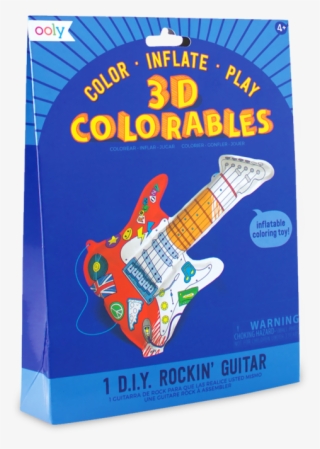 3d Colorables - Rockin' Guitar - Guitar