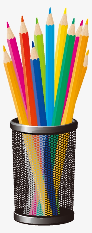 Hand Drawn Colorful Pencil Elements - Coloring Pencils Clipart Png