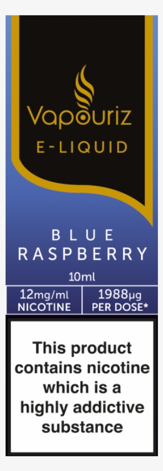 Vapouriz Blue Raspberry E-liquid 10ml Liquids - Banner
