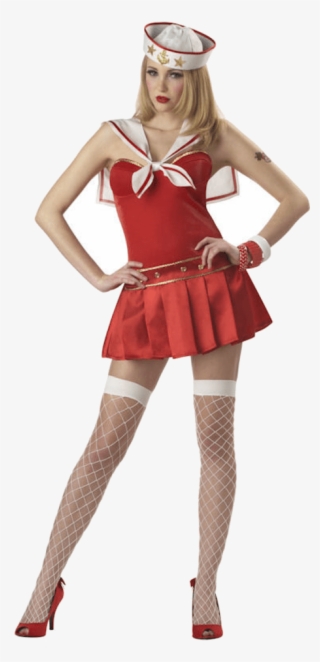Adult Nautical Star Sailor Costume - Sailor Girl Costume