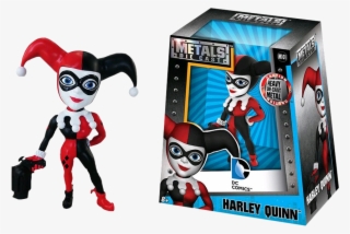 Harley Quinn 4" Metals Die-cast Action Figure - Metals Die Cast Harley Quinn