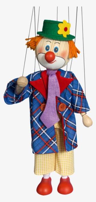 Марионетка Клоун, marionette clown - puppet