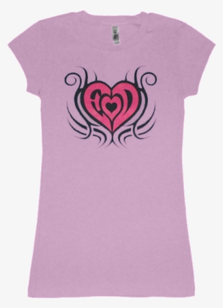 "heart Of Fire" Ladies Fitted - Heart