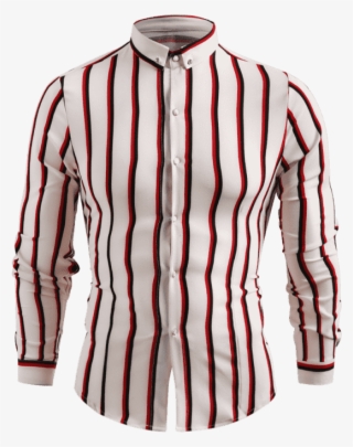 Striped Shirt Button White Casual Down M 6rp6qzrw4 - Blouse