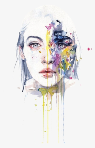 Face Art Png Free Download - Agnes Cecile Miss Bow Tie