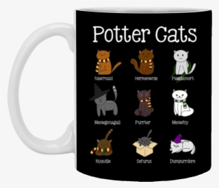 Harry Pawter Cute Kitten Potter Cats Mug Coffee Mug - Harry Potter Cat Shirt
