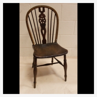 0085208 Wagon Wheel Dining Chairs X4 - Windsor Chair