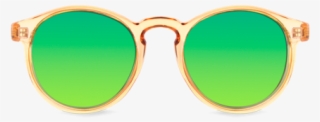 Koala Bay Champagne Palm Yellow Mirror Lenses - Sunglasses Beach Hd Png