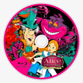 Alice In Wonderland Bluray Disc Image - Alice In Wonderland Dvd