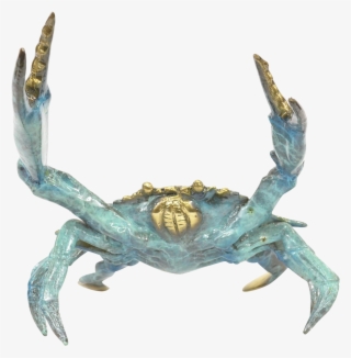 Blue Crab Bronze Sculpture On Chairish - Chesapeake Blue Crab