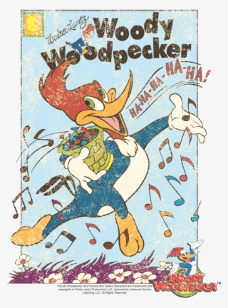 Woody Woodpecker Vintage Woody Women's T-shirt - Shirts Woody Woodpecker Vintage