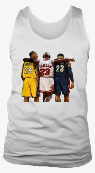 Lebron James Kobe Bryant And Michael Jordan Basketball - Shirt