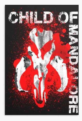 Child Of Mandalore Canvas Wrap - Blog