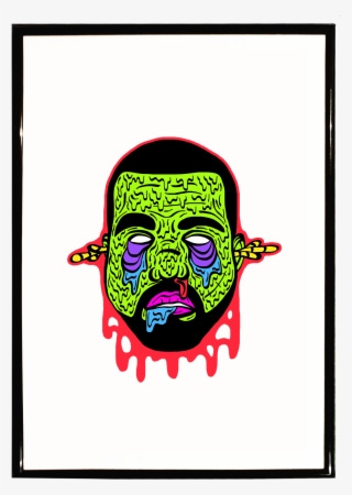 Zombie Kanye West A3 Print $24 - Zombie Kanye West