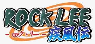 Rock Lee Logo - Naruto Rock Lee Logo