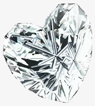 Diamond Heart Diamondheart Diamante Coracao White White
