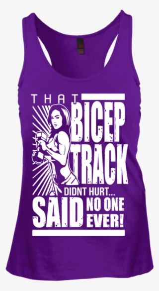 That Bicep Track Racerback Tank Top - Active Tank