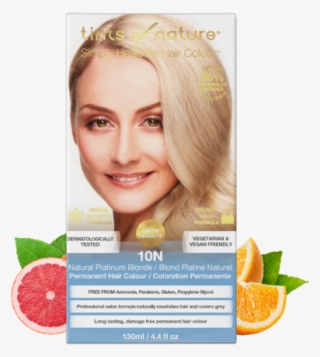 10n Natural Platinum Blonde Permanent Hair Dye - Tints Of Nature 6c