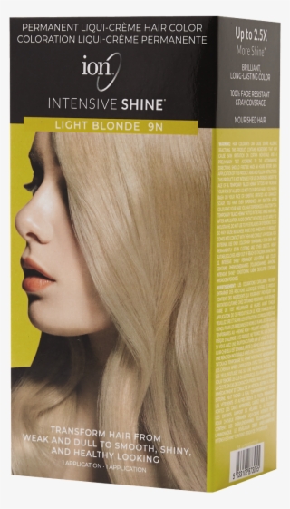 Ion Intensive Shine Hair Color Kit Light Brown 9n - Blond