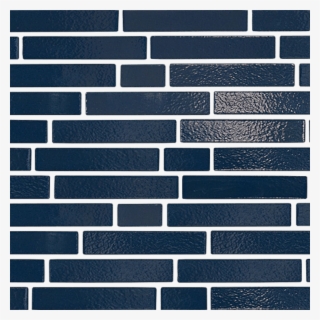 350 Marineblau Longformat Brick Texture 350 Marineblau - Wall