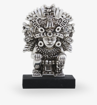 D'argenta Silver Aztec Figure - Statue