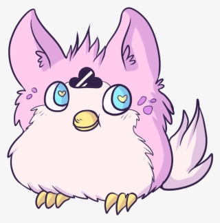 Furby Sticker I Designed For My Patrons Uwu - Cartoon
