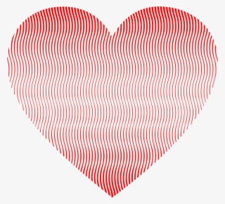 Medium Image - Heart Lined Pattern