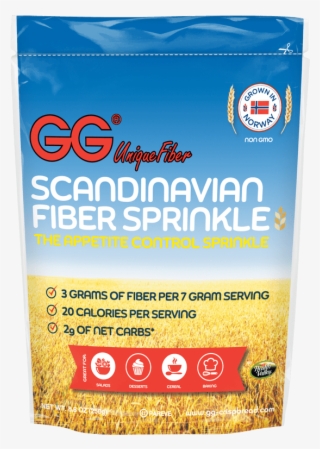 Gg Scandinavian Fiber Crispbread Bran Sprinkles - Gg Fiber Sprinkles