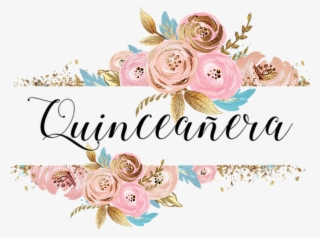 Quinceañera Celebrations - Rose Gold Flowers Png