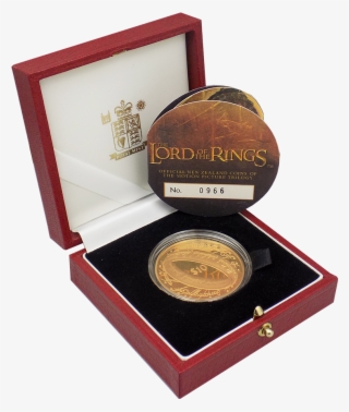 Pre-owned 2003 New Zealand Lord Of The Rings Gold Proof - Antique