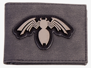 Venom Grey Bifold Wallet - Emblem