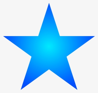 File Star Full Svg - Blue Star Icon Png
