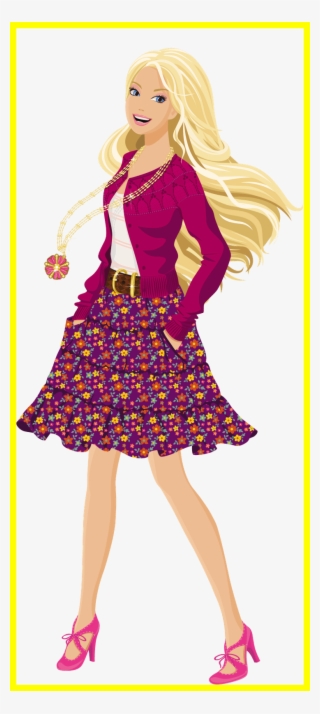 Png Free Library Incredible For U Png Teen Dolls Clip - Barbie Png