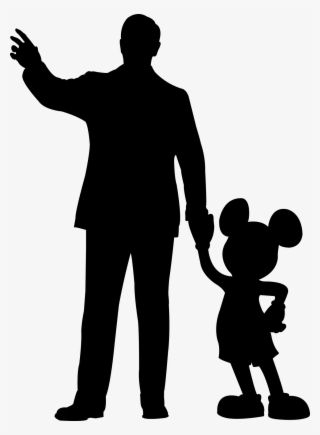 Walt Disney Mickey Mouse Silhouette