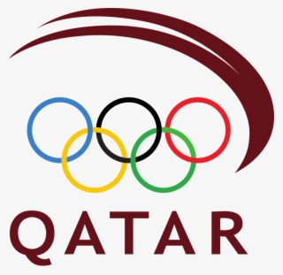Qatar Olympic Committee Logo - Olympic Refugee Team Flag