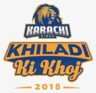 Karachi Kings Khiladi Ki Khoj October - Karachi Kings Logo 2018