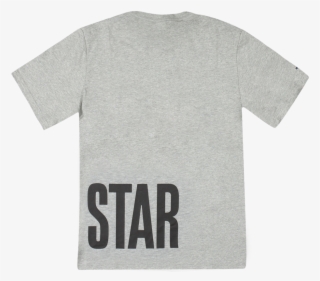 All Star Logo Wrap Youth T Shirt Dark Grey Heather - Active Shirt