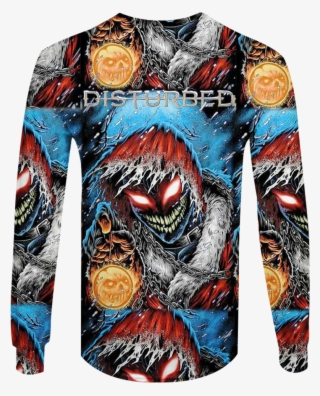 3d Print Disturbed Rock Band Long Sleeve - Thing