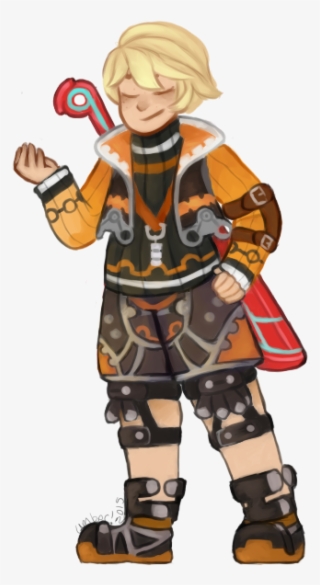 “now Its Reyn Shulk Time ” My Piece For Supersmashartists - Cartoon