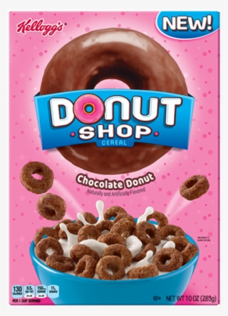 Kellogg's Donut Shop Cereal Chocolate - Kellogg's Donut Shop Cereal