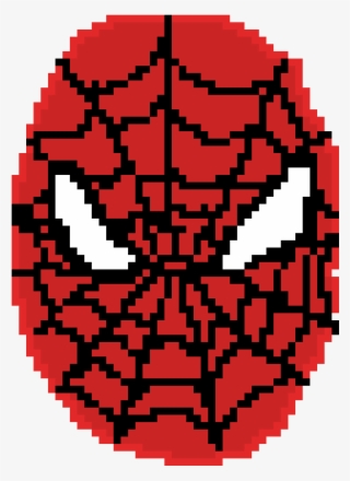 Spider Man Face - Circle
